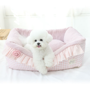 리토가토 밀키웨이 범퍼 베드(핑크) 강아지 고양이 방석 인테리어 실내용 침대