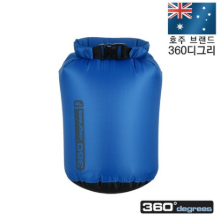 (360디그리 드라이백) 드라이 백 4L 블루 여행용 캠핑 물놀이 수영장 등산 가방