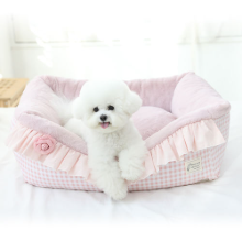 리토가토 밀키웨이 범퍼 베드(핑크) 강아지 고양이 방석 인테리어 실내용 침대